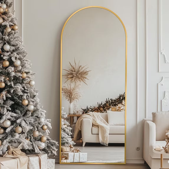 Antok Arched Full Length Mirror Standing Floor Mirror Stand Up Mirror