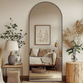 Antok Arched Full Length Mirror Standing Floor Mirror Stand Up Mirror