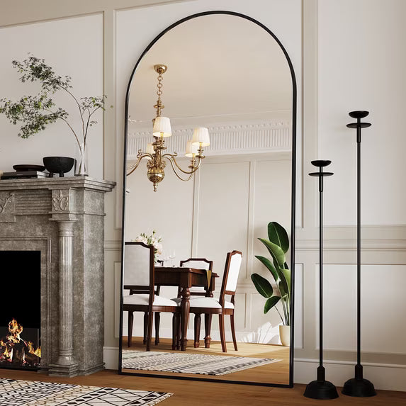 Antok Arched Full Length Mirror Standing Floor Mirror Stand Up Mirror