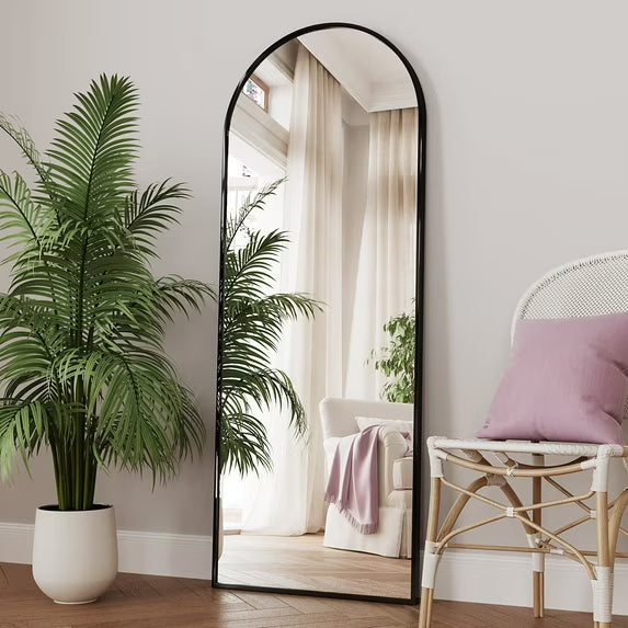 Antok Arched Full Length Mirror Standing Floor Mirror Stand Up Mirror